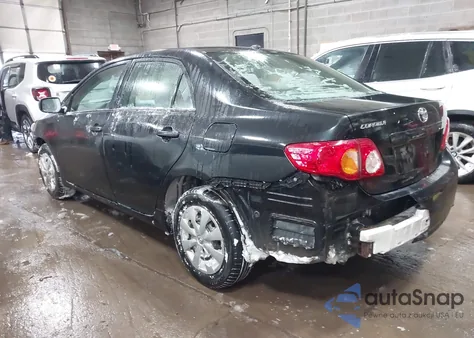 2010 Toyota Corolla Le z USA, uszkodzony, nr VIN JTDBU4EEXAJ081609
